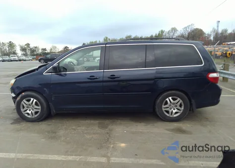 2007 Honda Odyssey Ex из США, поврежденный, VIN 5FNRL38497B077470